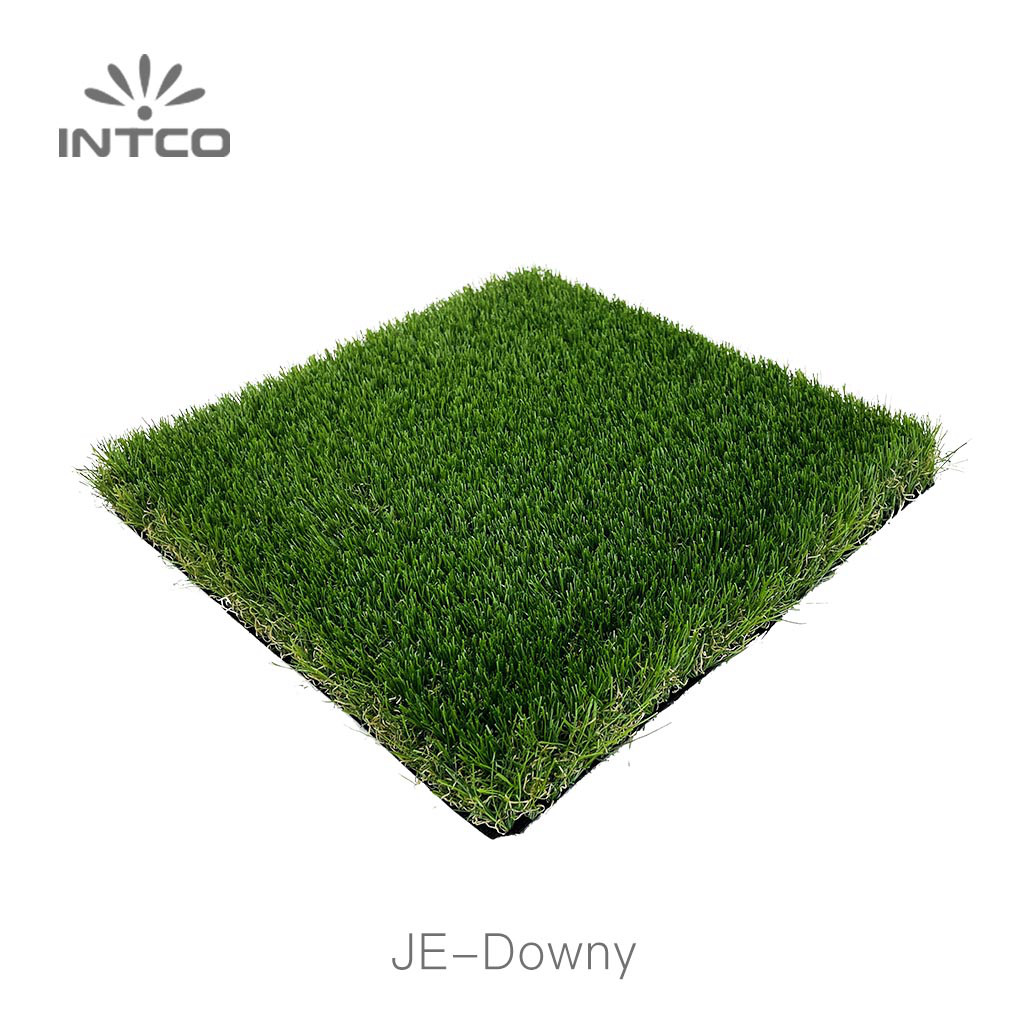 interlocking deck tiles over grass