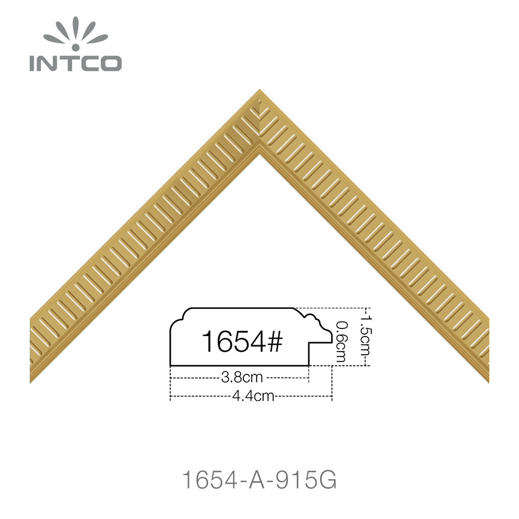 custom gold picture frame moulding