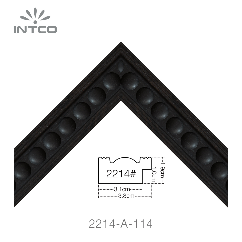 black picture frame molding