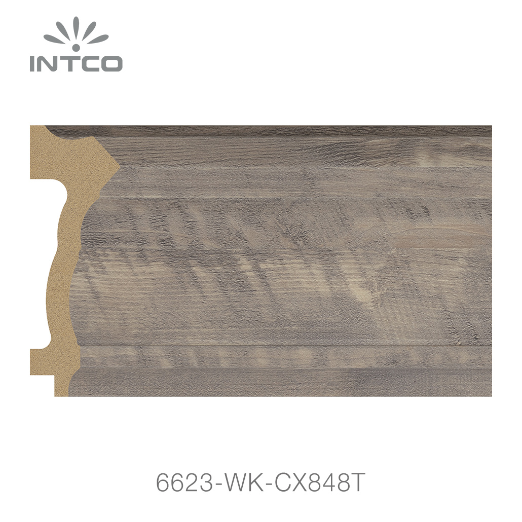 Rustic Picture Frame Moulding 6623WKCX848T 3 1/2"W Wood Picture