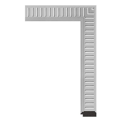 custom silver picture frame moulding
