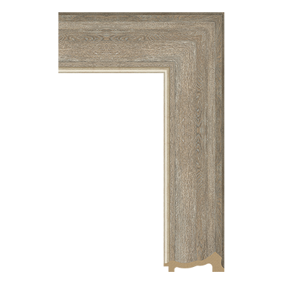 6623-WK-859ST — 8.89cm Natur PS Bilderrahmenleiste