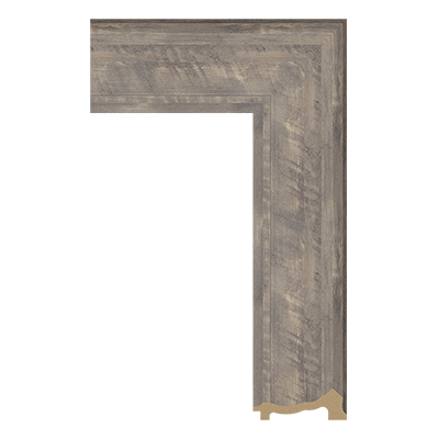 6623-WK-CX848T — 8.89cm Natur PS Bilderrahmenleiste