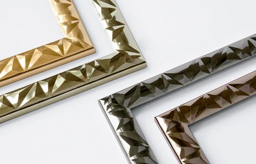 metallic picture frame moulding collection from intco framing