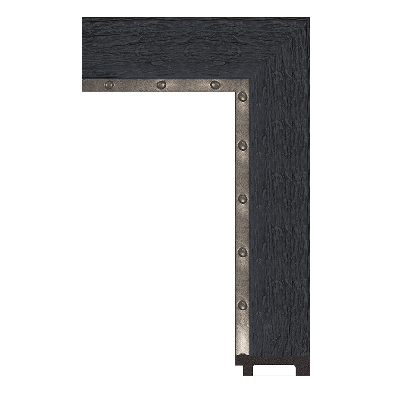 P7260-WK-A-590 — 7.6cm Natur PS Bilderrahmenleiste