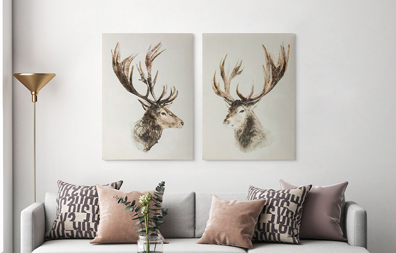 decorative animal wall art for home improvement