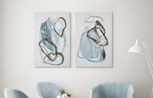 abstract wall art ideas for home decor
