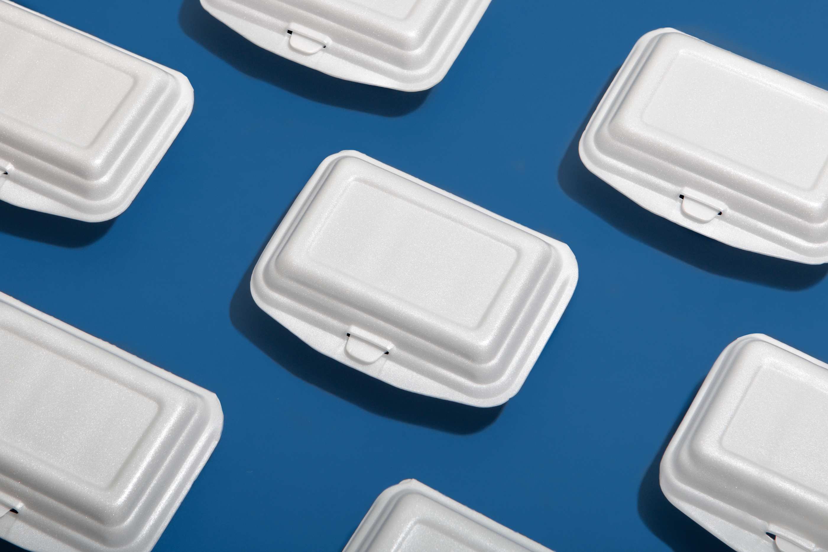 recycled PS for food packaging